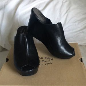 Kork-Ease Black Wedges